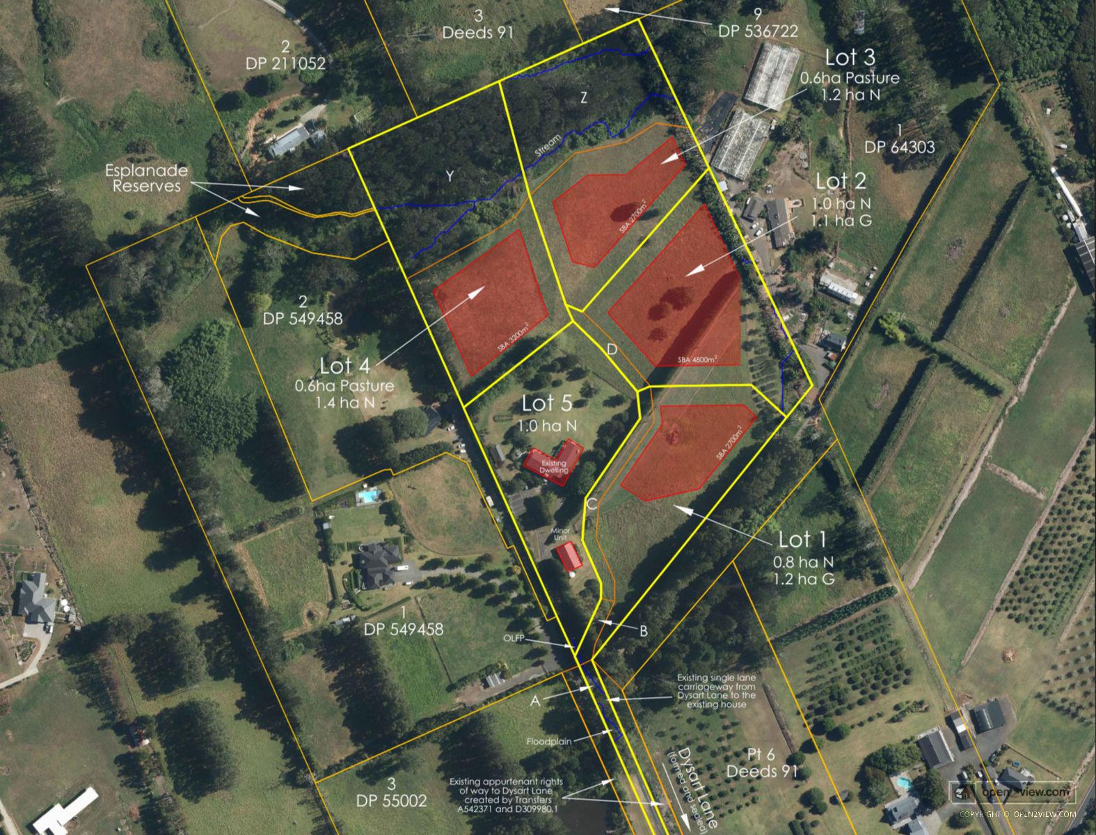 Slider image of Lots 1-4/5 Dysart Lane, Auckland